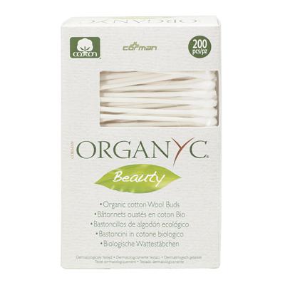 Купить Ватные палочки из органического хлопка organyc