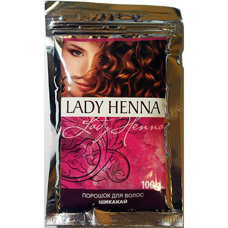 Купить Порошок для волос шикакай lady henna