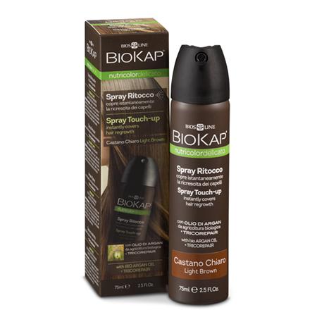 Купить Средство оттеночное для закрашивания отросших корней волос тон светло-коричневый (light brown) biokap