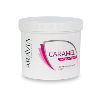 Купить Карамель для депиляции ванильно-сливочная плотной консистенции aravia professional