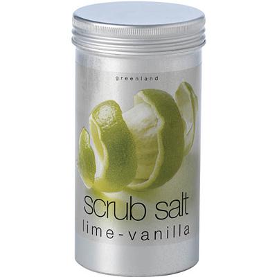 Купить Скраб-соль для тела лайм-ваниль greenland