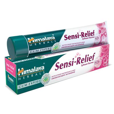Купить Зубная паста sensi-relief для чувствительных зубов himalaya herbals