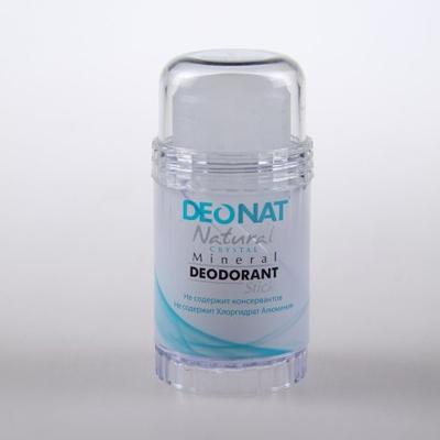 Купить Минеральный дезодорант кристалл чистый стик на винтовой основе 80 гр deonat