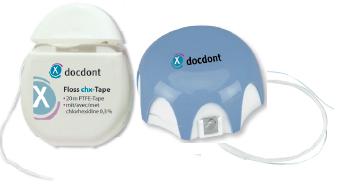 Купить Зубной флосс floss implant chx medium для протезов, имплантатов (диаметр 2,2 мм) miradent/docdont