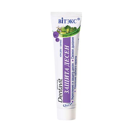Купить Зубная паста фторсодержащая кора дуба + шалфей - защита десен белита - витекс