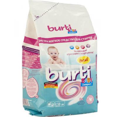 Купить Концентрированный стиральный порошок compact baby для детского белья burti