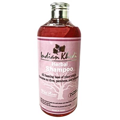 Купить Восстанавливающий шампунь с дикой розой indian khadi