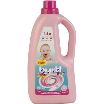 Купить Универсальное жидкое средство для стирки детского белья  liquid baby burti